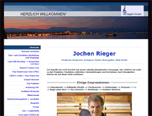 Tablet Screenshot of jochen-rieger.com